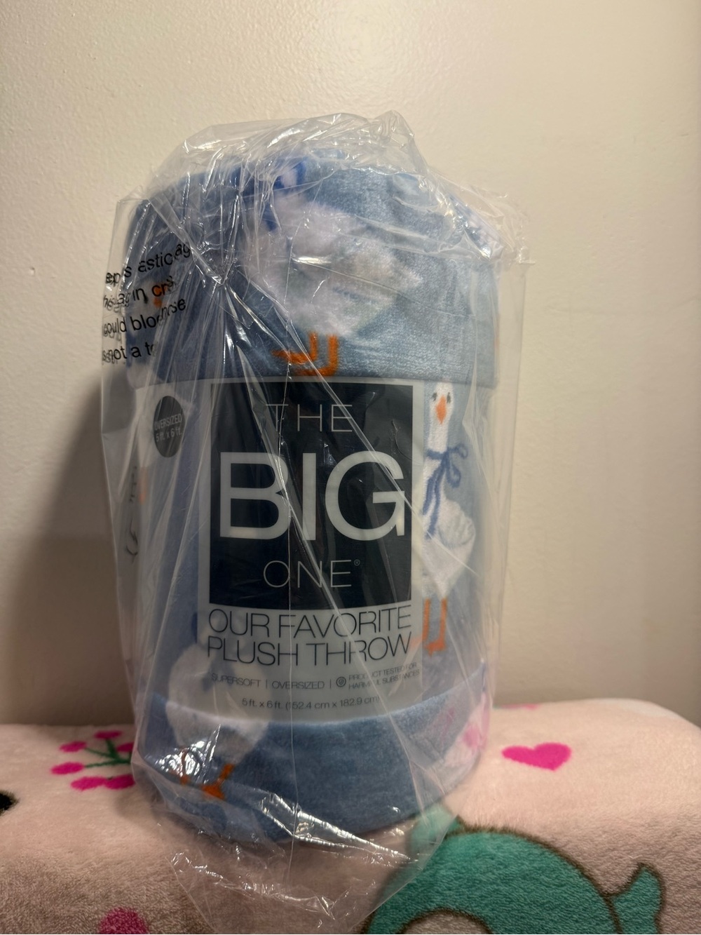 New The Big One Goose Throw Blanket